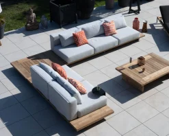 Meuble House Grand canapé modulaire 5 places de jardin 