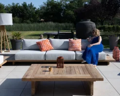 Meuble House Grand canapé modulaire 5 places de jardin 