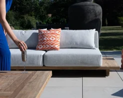 Meuble House Grand canapé modulaire 5 places de jardin 