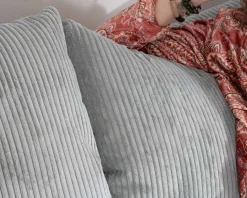 Meuble House Grand canapé moelleux avec pouf modulaire 