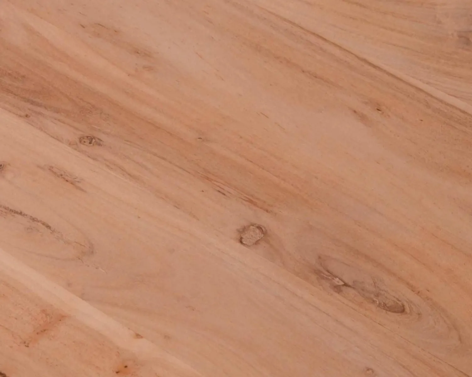 Meuble House Grande table à manger plateau 280 cm acacia massif et pieds métal "3D" Discount