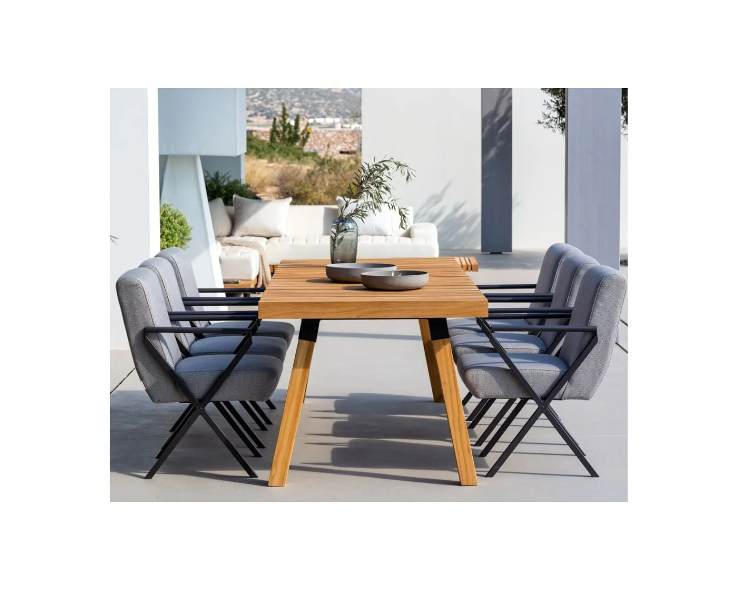 Meuble House Grande table outdoor en teck massif 240 cm "Lombok" Hot