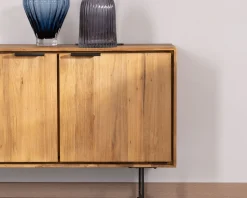 Meuble House Grand meuble TV 200 cm en teck recyclé "Bahia" style rétro Sale