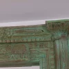 Meuble House Grand miroir avec cadre indien en bois "Vieille Porte" pièce unique Outlet
