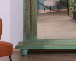 Meuble House Grand miroir avec cadre indien en bois 