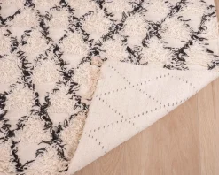Meuble House Grand tapis en coton et laine 200x300cm