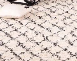 Meuble House Grand tapis en coton et laine 200x300cm