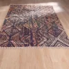 Meuble House Grand tapis en coton imprimé esprit aztèque 180x270cm "Cocoon" Discount