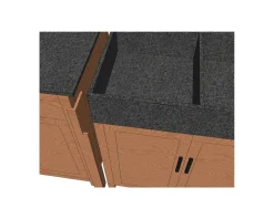 Meuble House Lot de 2 baguettes pour meuble évier 79 cm "Grand Chef" Sale