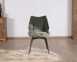 Meuble House Lot de 2 chaises de repas design et enveloppantes 