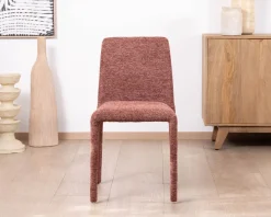 Meuble House Lot de 4 chaises de repas empilables avec habillage intégral
