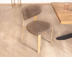 Meuble House Lot de 2 chaises de repas empilables design et chaleureuses 