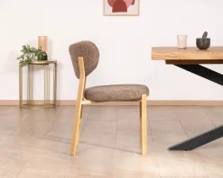 Meuble House Lot de 2 chaises de repas empilables design et chaleureuses 