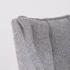 Meuble House Lot de 2 chaises de repas pivotantes en tissu gris "Webber" Online