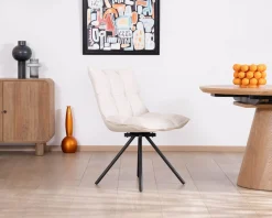 Meuble House Lot de 2 chaises pivotantes 360° 