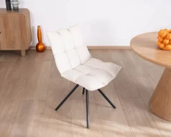 Meuble House Lot de 2 chaises pivotantes 360° 