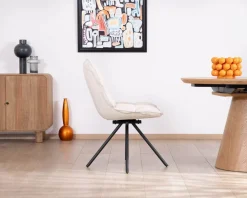 Meuble House Lot de 2 chaises pivotantes 360° 