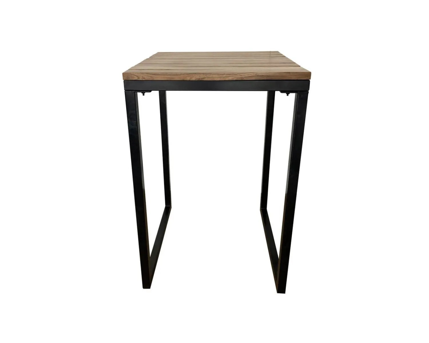 Meuble House Mange-debout carré en bois exotique 70x70 cm "Garden"