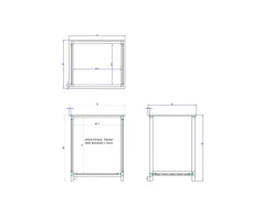 Meuble House Meuble bas de cuisine pour lave-vaisselle