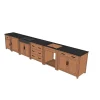 Meuble House Meuble de cuisine bois massif 1 porte 1 tiroir "Grand Chef" Outlet