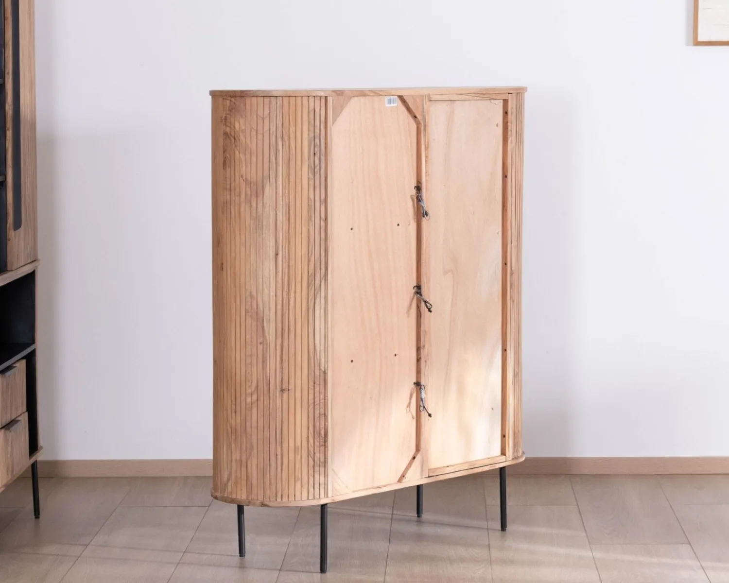 Meuble House Meuble de rangement design rétro "Bopee" étagères avec éclairage LED Outlet