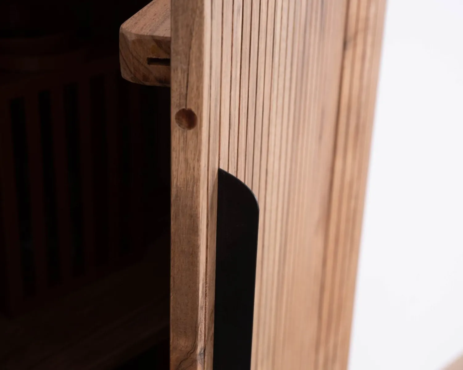 Meuble House Meuble de rangement design rétro "Bopee" étagères avec éclairage LED Outlet