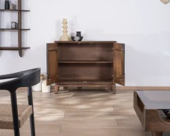 Meuble House Meuble de rangement 2 portes en manguier "Slody" Sale