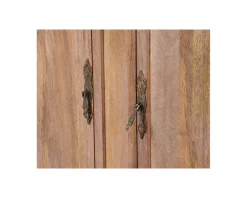 Meuble House Meuble de salle de bain deux vasques bois et quartz 150cm 