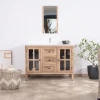 Meuble House Meuble de salle de bain simple vasque 120 cm "Maestro" en manguier
