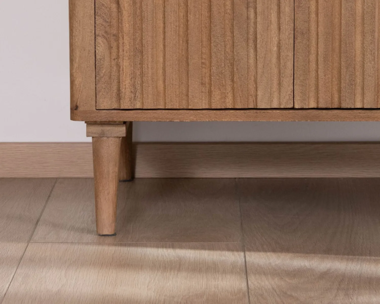 Meuble House Meuble simple vasque 90 cm "Malova" en manguier massif style vintage chic Discount
