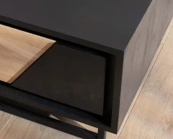 Meuble House Meuble télé 140 cm en bois massif 