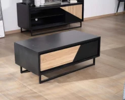 Meuble House Meuble télé 140 cm en bois massif 