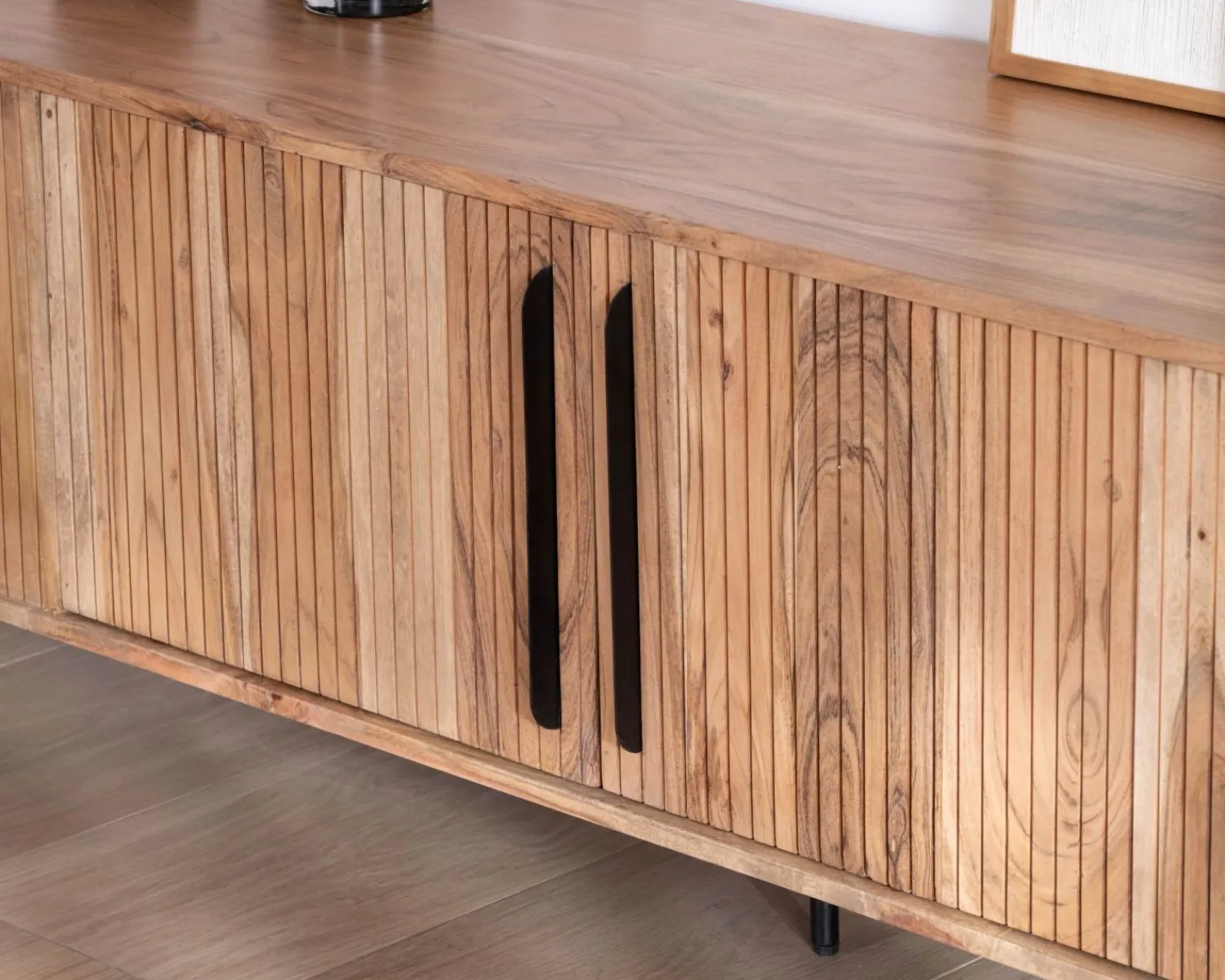 Meuble House Meuble télé esprit rétro en acacia "Bopee" 175 cm Best