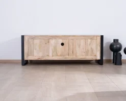 Meuble House Meuble télé industriel métal et bois 150 cm "Andy" New