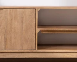 Meuble House Meuble TV 170 cm en manguier massif style scandinave
