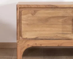 Meuble House Meuble TV 160 cm style zen en acacia