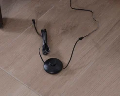 Meuble House Meuble TV contemporain multi matériaux avec éclairage LED
