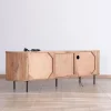 Meuble House Meuble TV design rétro 175 cm "Bopee" avec éclairage LED New