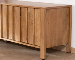 Meuble House Meuble TV rétro-chic en manguier massif naturel 180 cm « Sicaly » Best