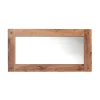 Meuble House Miroir avec cadre en chêne massif huilé "Lodge Casita" 150x80cm Sale