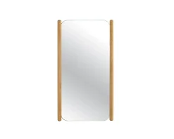 Meuble House Miroir avec encadrement en chêne huilé design épuré