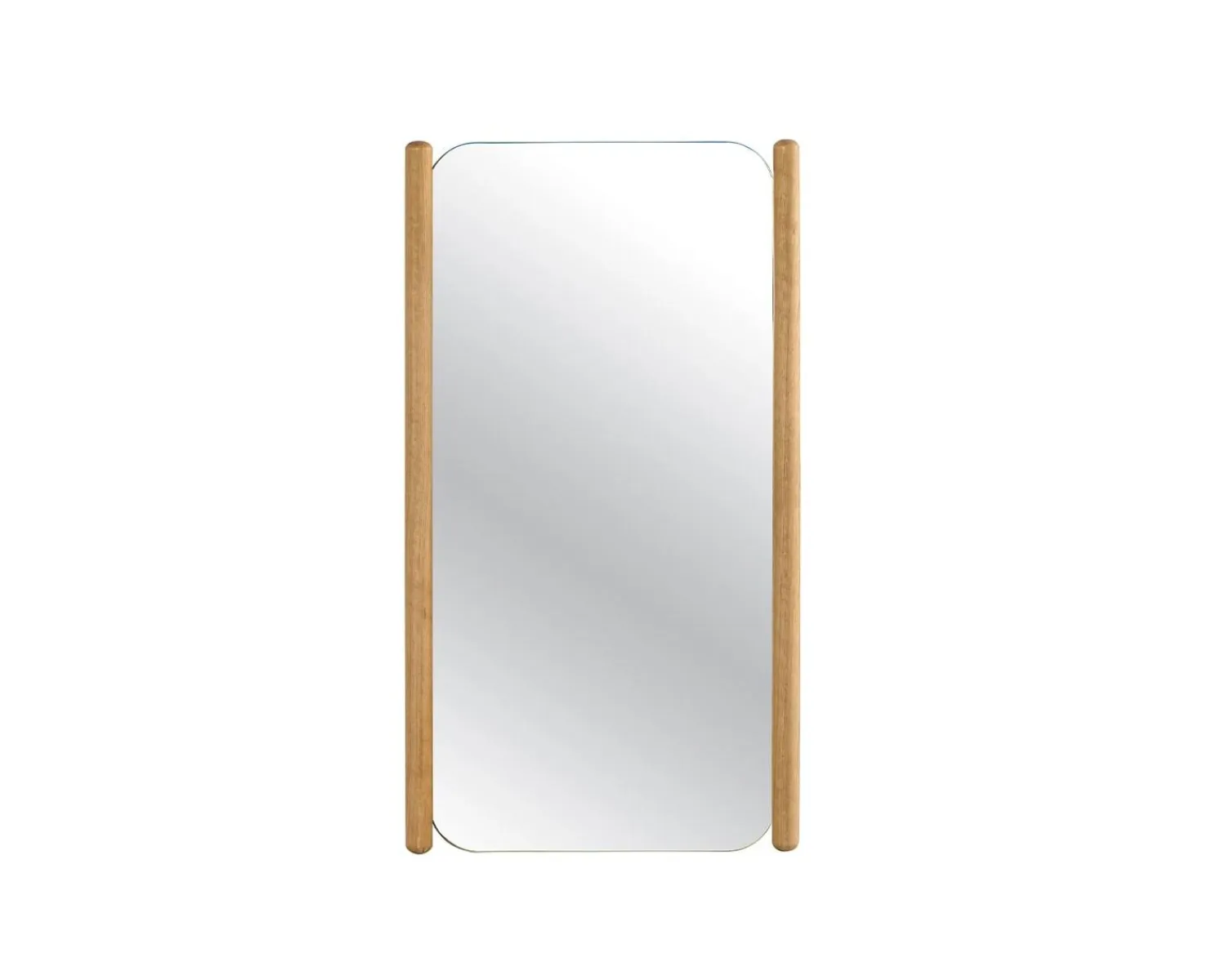 Meuble House Miroir avec encadrement en chêne huilé design épuré