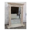 Meuble House Miroir indien avec cadre bois sculpté modèle unique "Vieille Porte" Hot