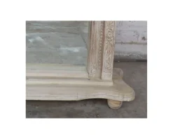 Meuble House Miroir indien avec cadre bois sculpté modèle unique