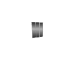 Meuble House Miroir 3 panneaux blanc Online