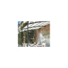 Meuble House Pergola murale 3 pieds en métal et toit arrondi "Gardénia" 3m60 x 3m Hot