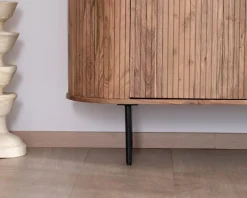Meuble House Petit buffet 145 cm en acacia esprit rétro 