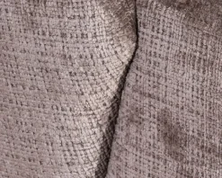 Meuble House Petit fauteuil pivotant esprit chauffeuse contemporaine en tissu bouclette gris cendré