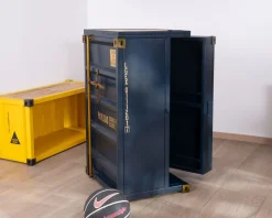 Meuble House Petit meuble de bar modulable esprit conteneur