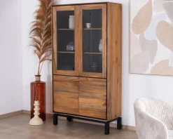Meuble House Petit vaisselier vitré esprit contemporain